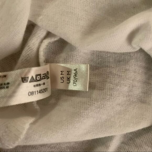 Free people intimately womens white bodysuit with puff shoulder sleeves -M - Picture 6 of 7